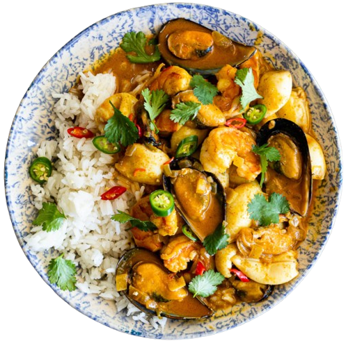 14.seafood masala