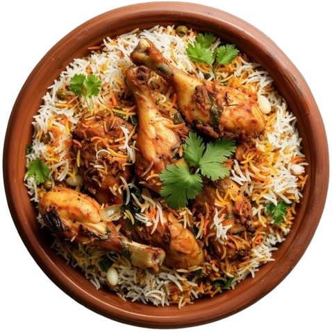 3.chicken briyani on bone